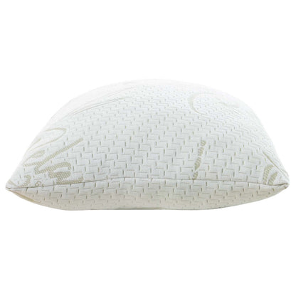 Modway Relax Shredded Memory Foam Pillow - Standard/Queen Size Extra Firm Pillow White