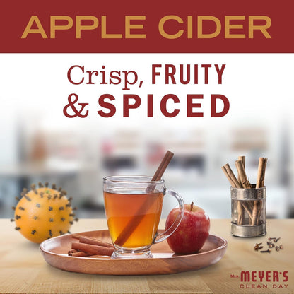 MRS. MEYER'S AIR FRESHENER, APPLE CIDER, 3-PACK