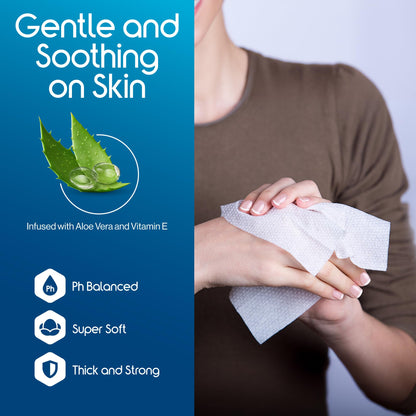 Inspire Adult Wipes for Cleansing and Incontinence