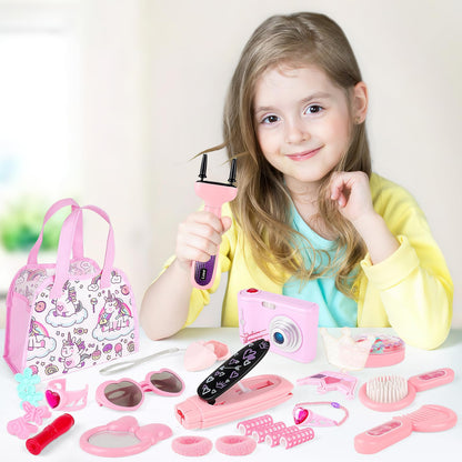 34PCS Kids Beauty Salon Toy Kit