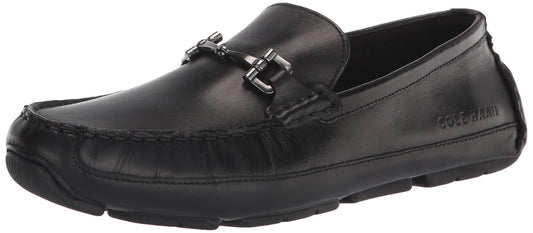 Cole Haan Men's Wyatt BIT Driver Driving Style Loafer, Black, 11