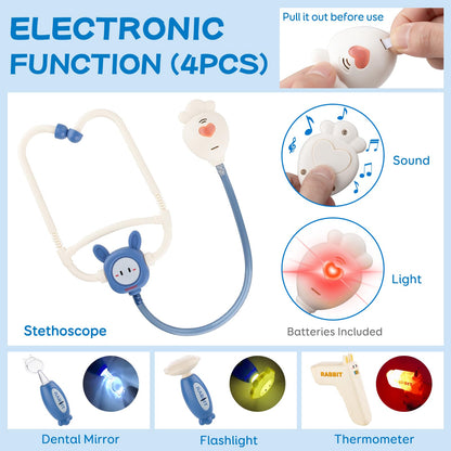 GUEETIC Doctor Kit for Toddlers Role Play