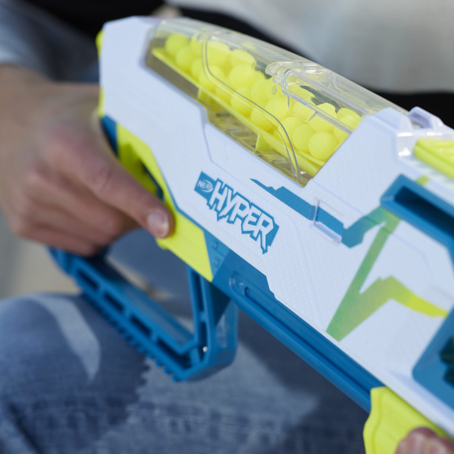 NERF Hyper Siege-50 Blaster, 110 FPS Velocity