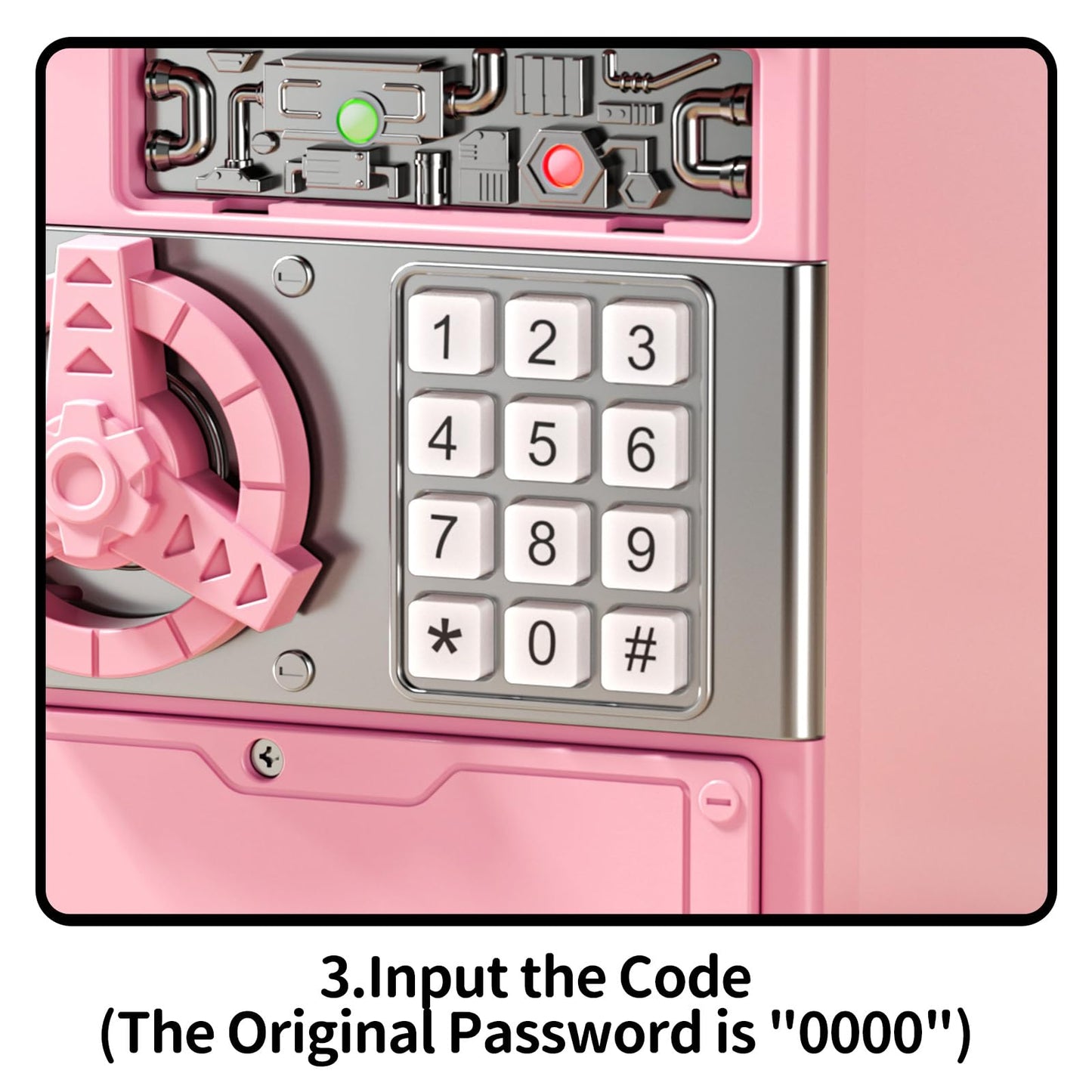 Electronic Coin Saving Bank for Kids