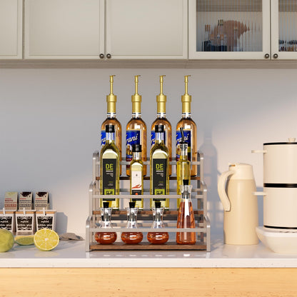 3-Tier Coffee Syrup Rack for Countertop Storage