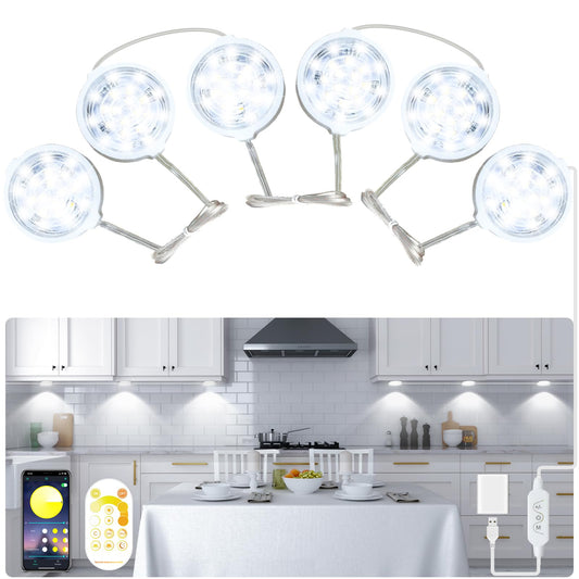 Dimmable Bluetooth LED Under Cabinet Lights