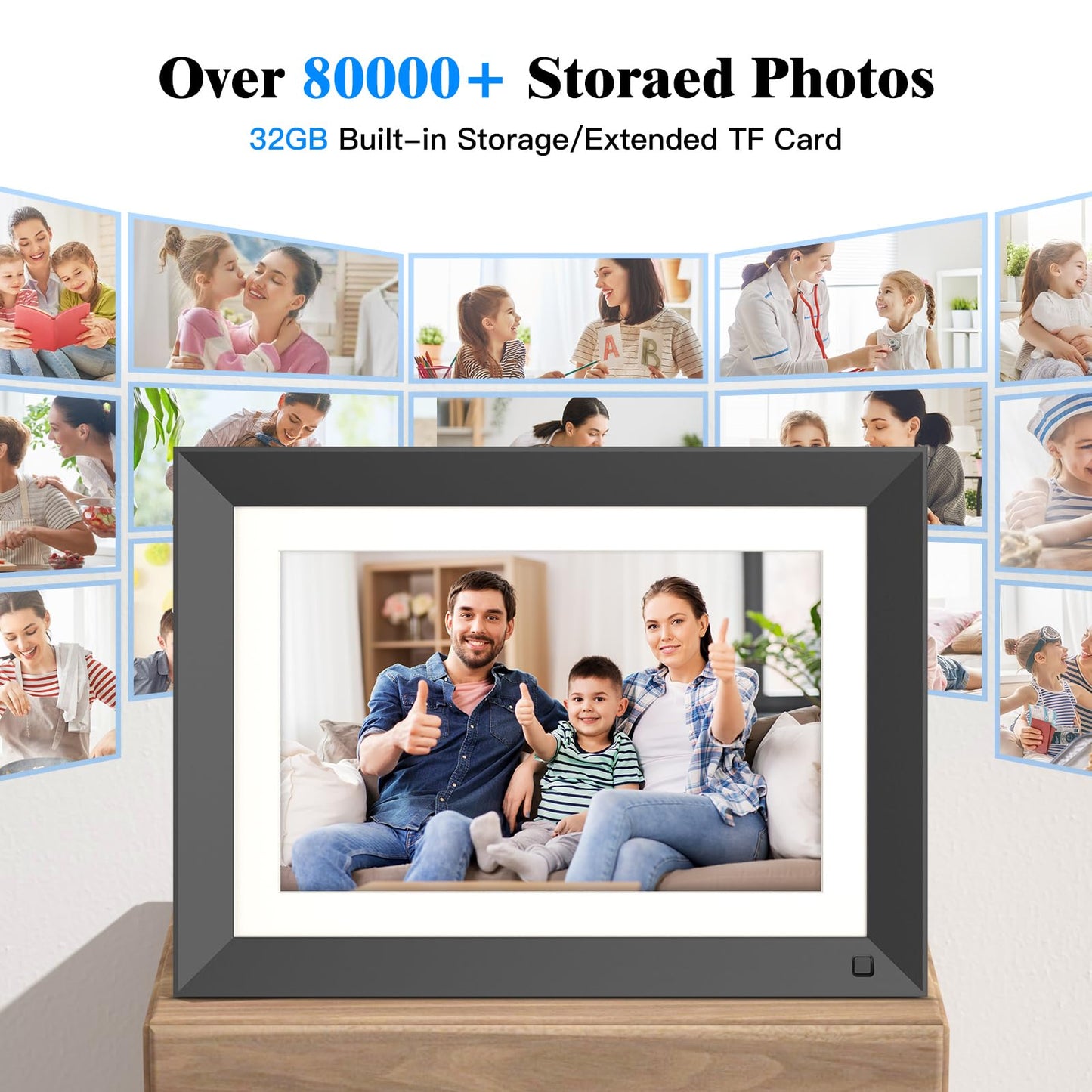 10.1-Inch Digital Picture Frame with WiFi