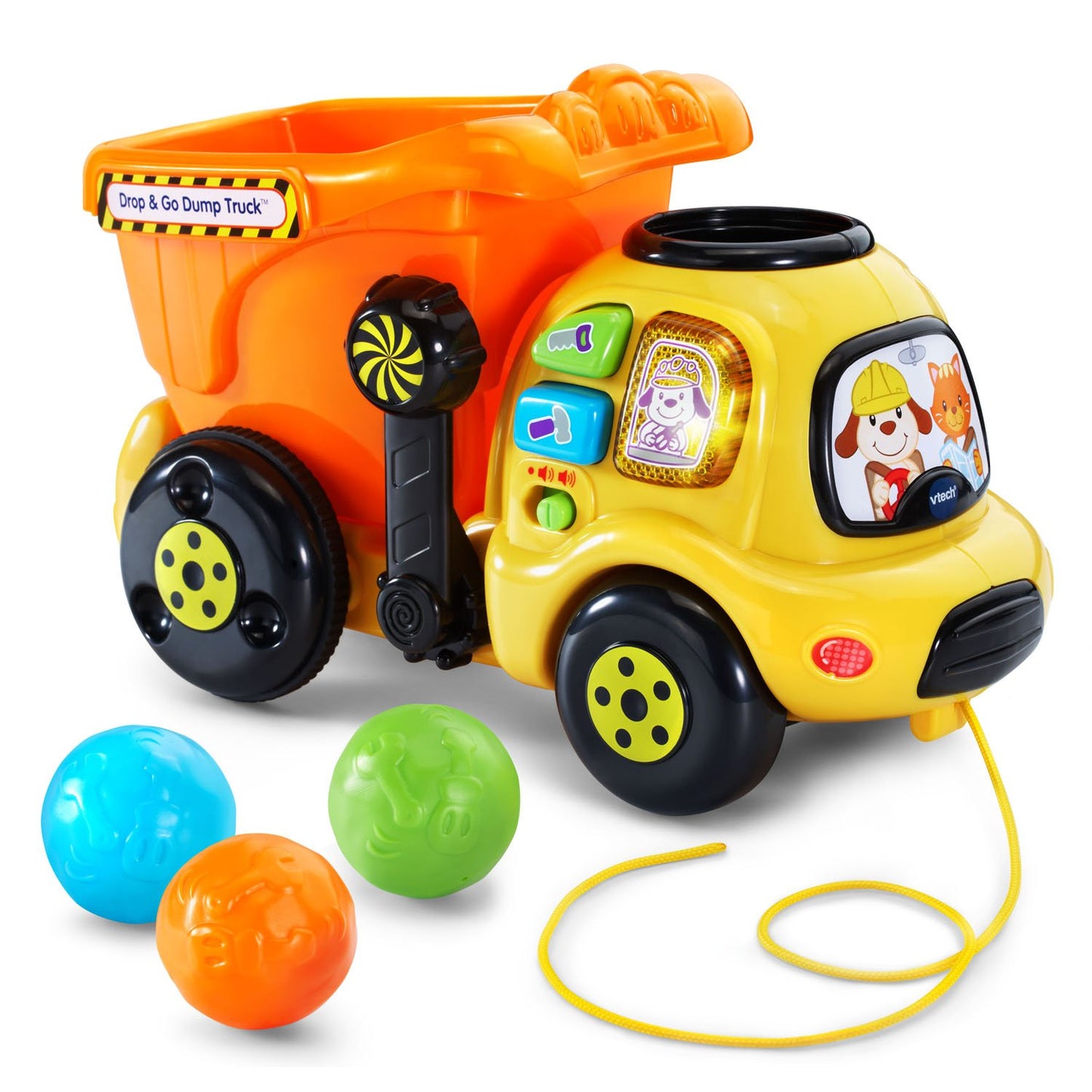 VTech Drop and Go Dump Truck Toy for Kids