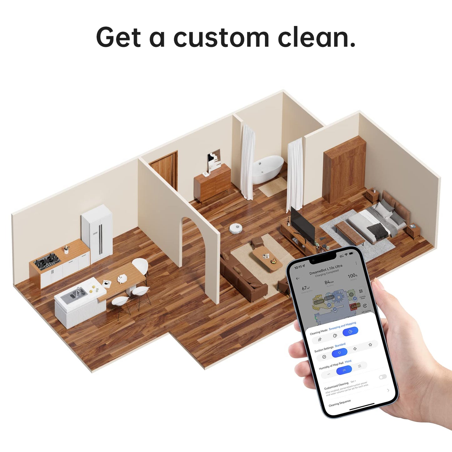 DREAME L10s Ultra Robot Vacuum and Mop Combo