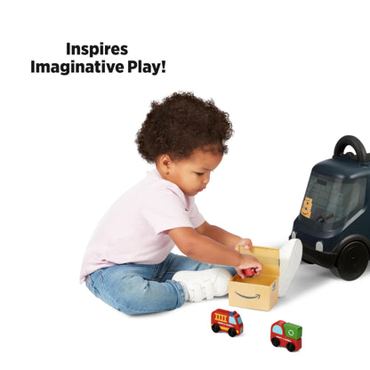 Amazon Delivery Van Ride On Toy for Kids