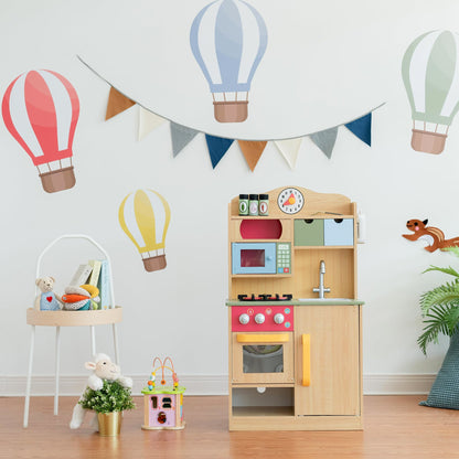 Teamson Kids Interactive Wooden Play Kitchen