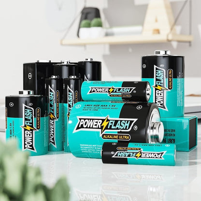 POWER FLASH AAA Batteries 24 Pack (with New Life Date) Long Lasting Triple AAA Batteries, 1.5V Batteries, Shelf Life of 10 Years, Leak Proof, Release Natural Discharge AAA Batteries