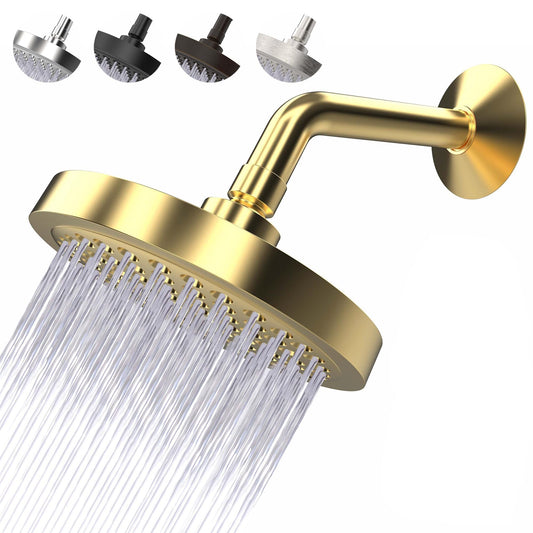 High Pressure Shower Head with Anti-Clog Nozzles
