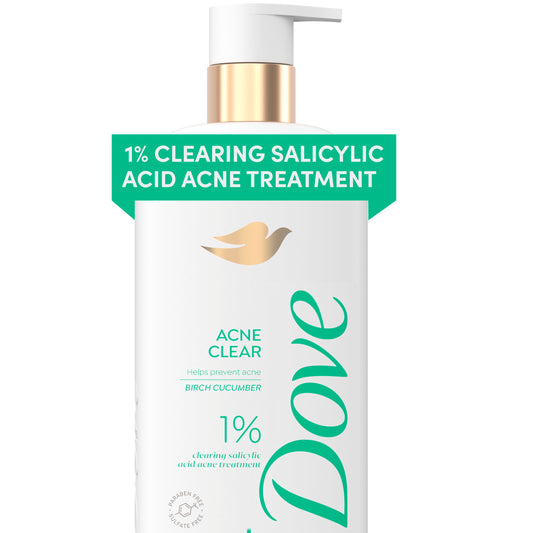 Dove Body Wash with Salicylic Acid 18.5 oz