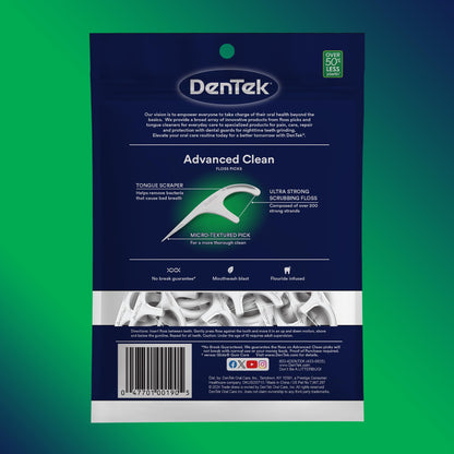 DenTek Triple Clean Floss Picks, 150 Count Pack