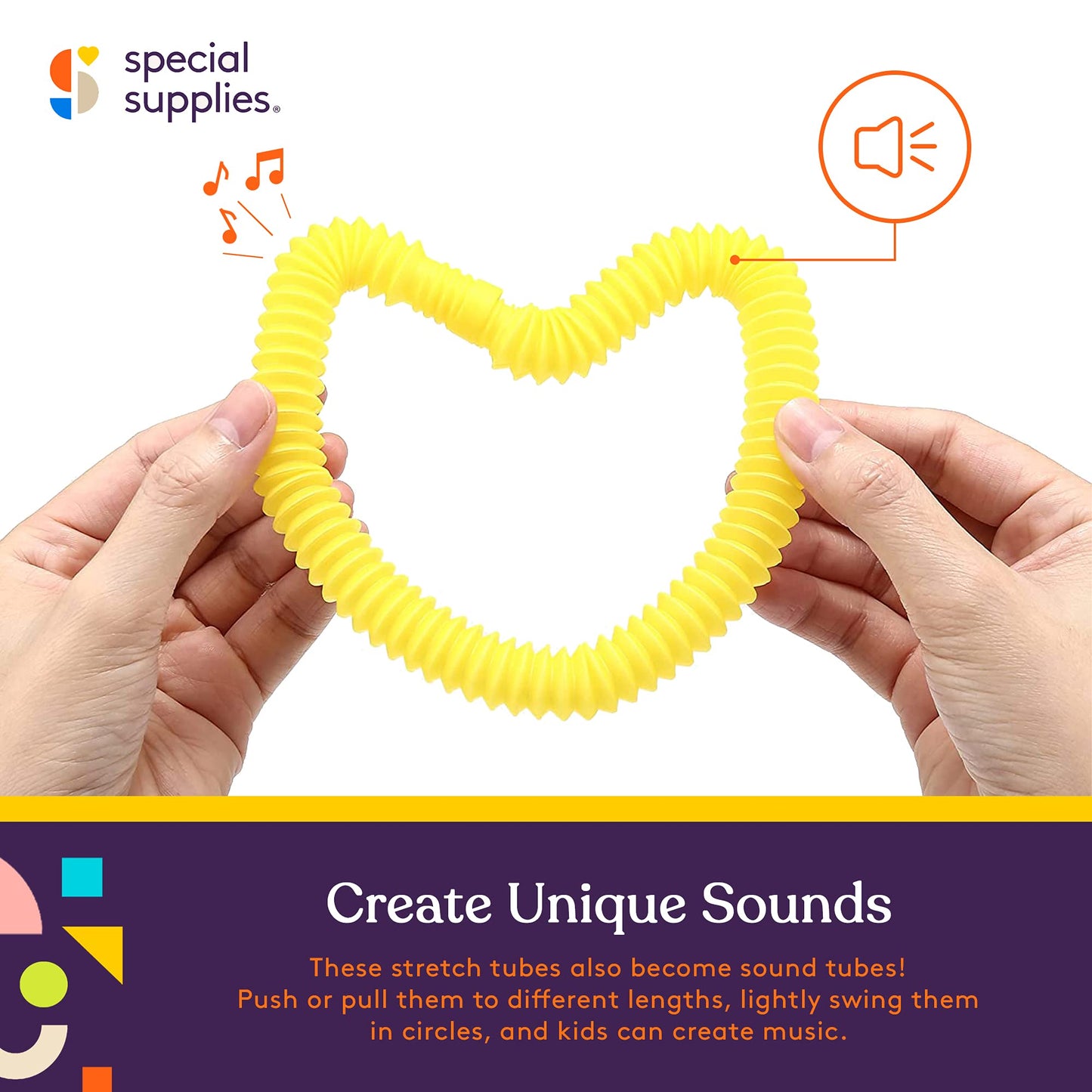 Fun Pull and Stretch Tubes for Kids