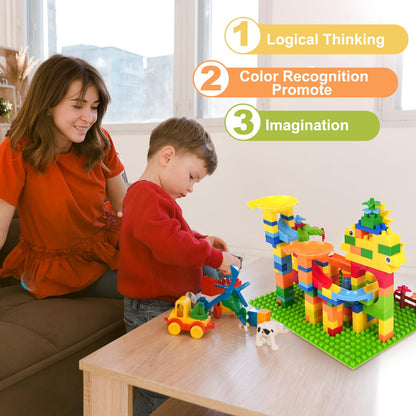 Marble Run Maze Track - STEM Building Blocks