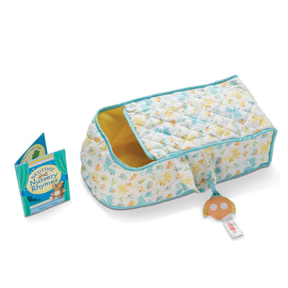 Melissa & Doug Doll Bassinet Play Set with Toy