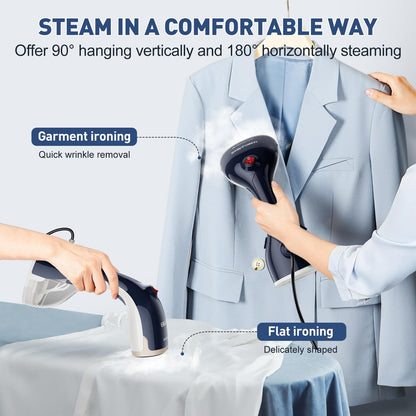 BQYPOWER 1200W Handheld Clothes Steamer for Travel