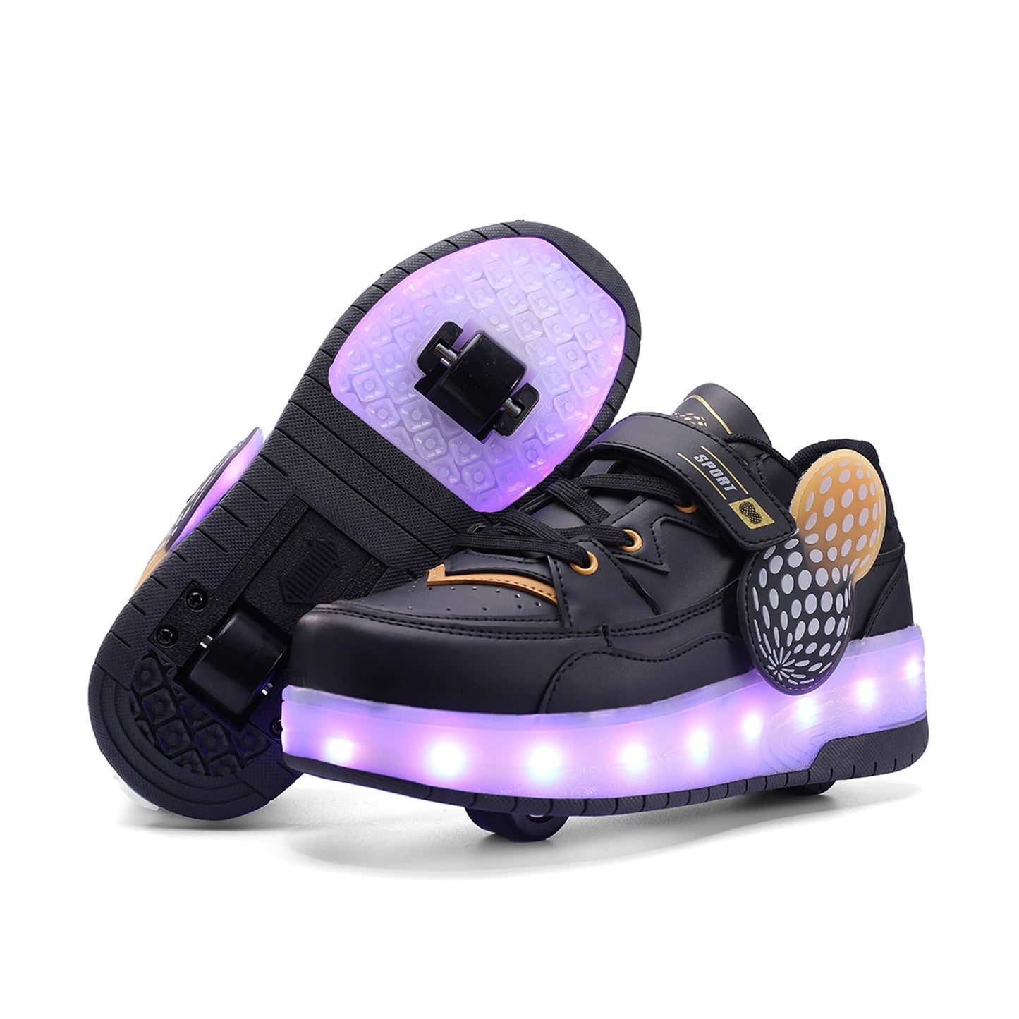 Pairobin 2-in-1 Kids Roller Skate Shoes