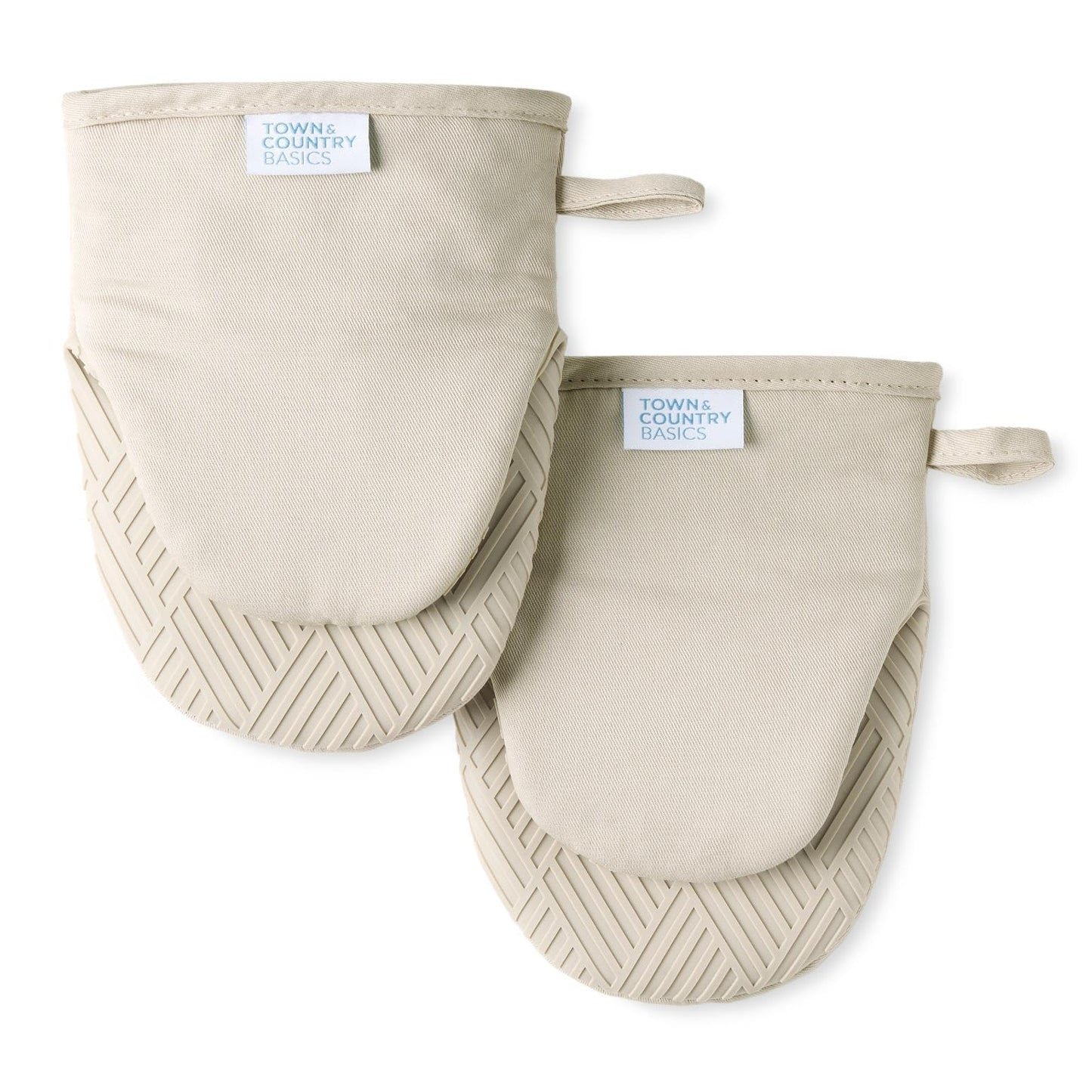 TOWN & COUNTRY BASICS Silicone Mini Oven Mitt Set
