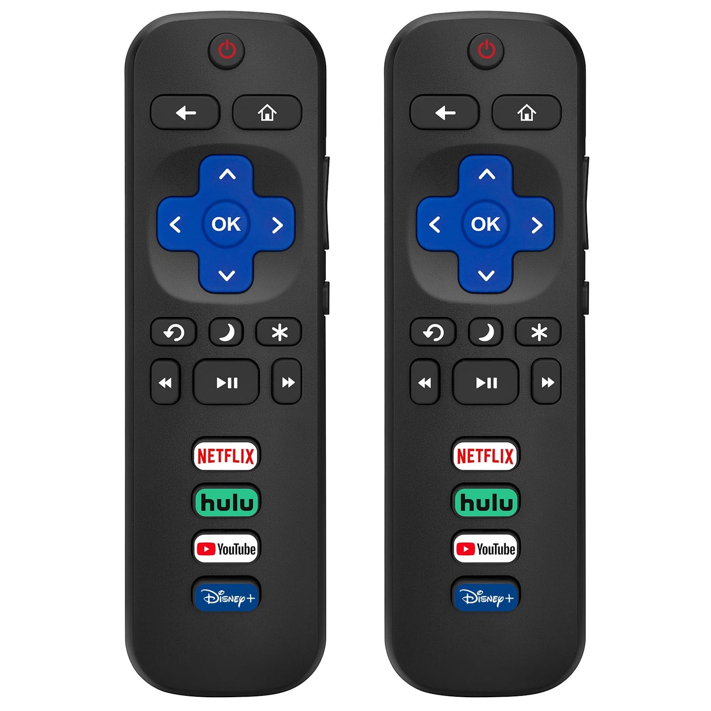 2 Pack Replacement Remote for Roku TVs