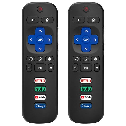2 Pack Replacement Remote for Roku TVs