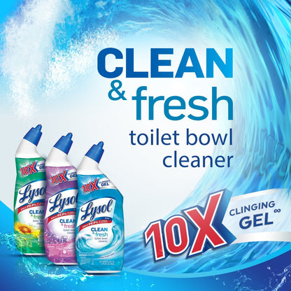 Lysol Toilet Bowl Cleaner Gel, Forest Rain, 24oz