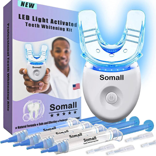 Teeth Whitening Kit with LED Light System