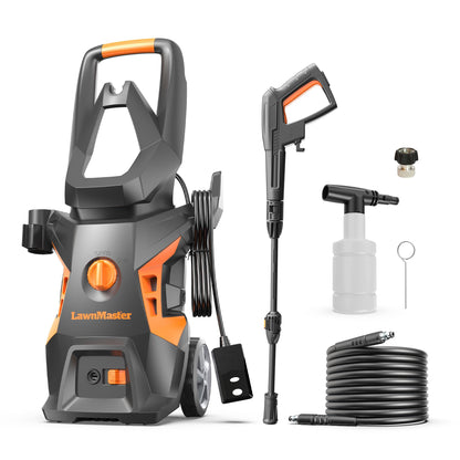 LawnMaster Electric Pressure Washer 2100 PSI 1.4 GPM