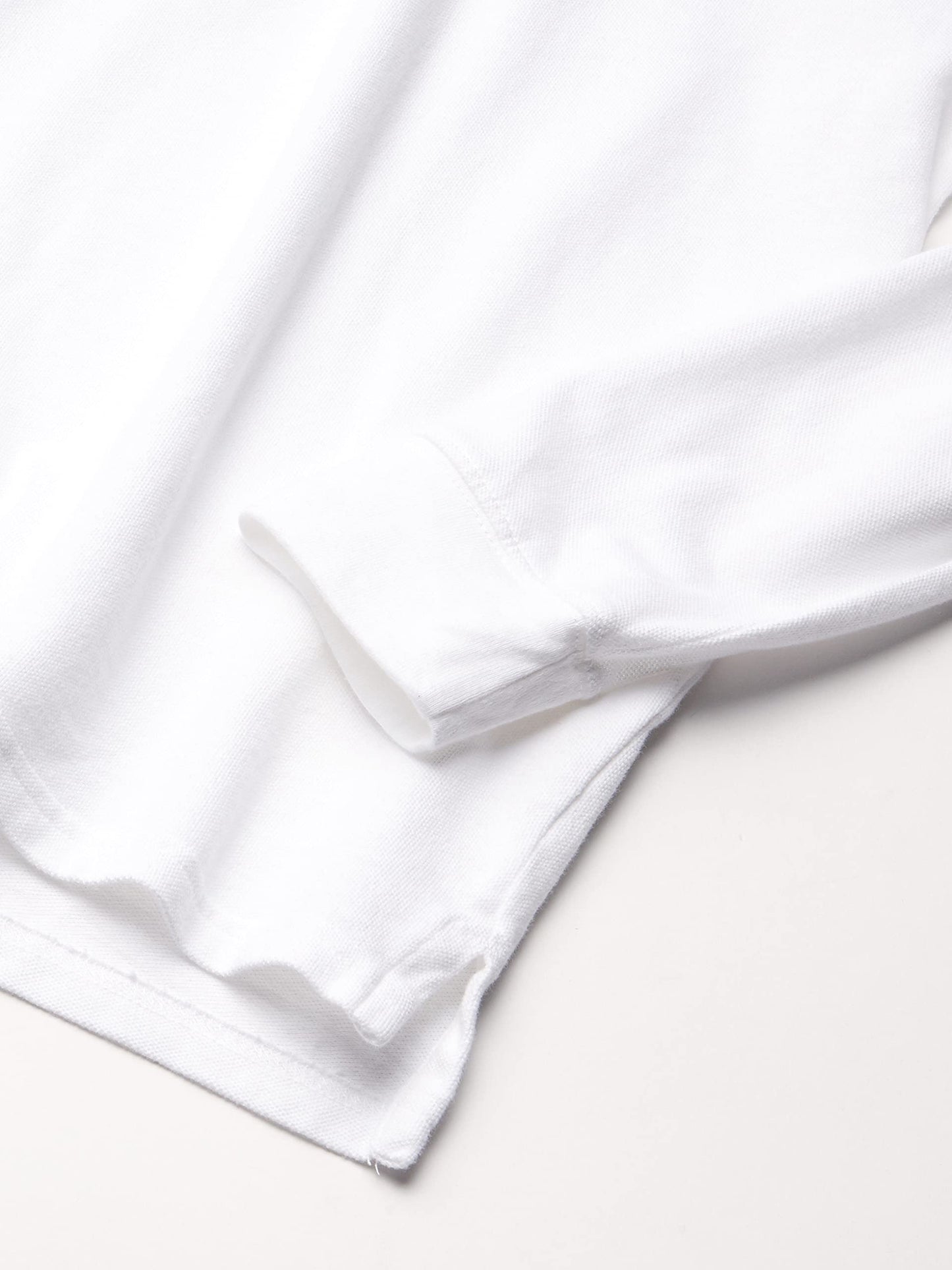 The Children's Place Boys Short Sleeve Pique Polo,White 2 Pack,M (7/8)