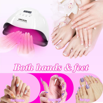 180W UV Gel Nail Dryer with 4 Timer Settings