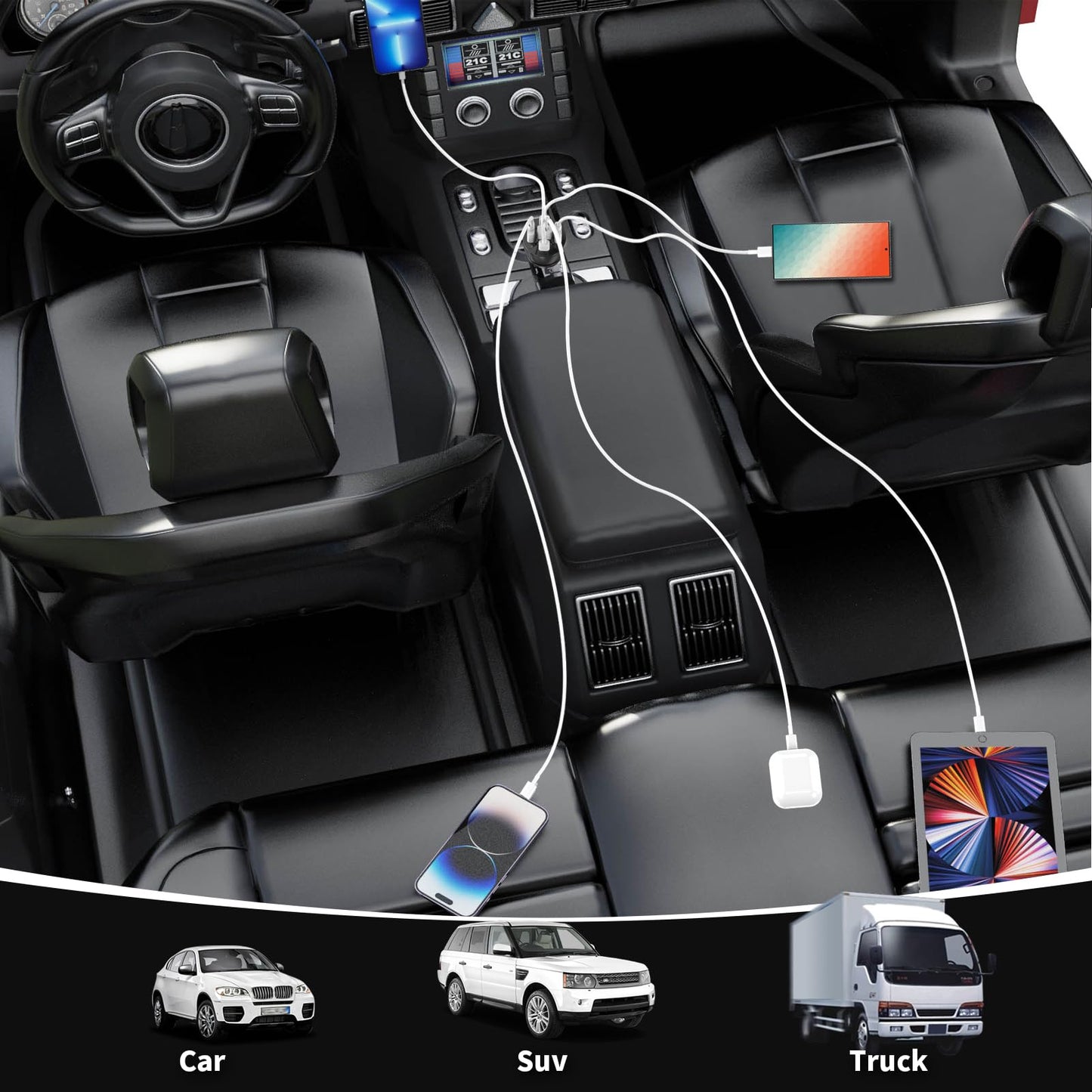USB C Car Charger 30W Fast Charging