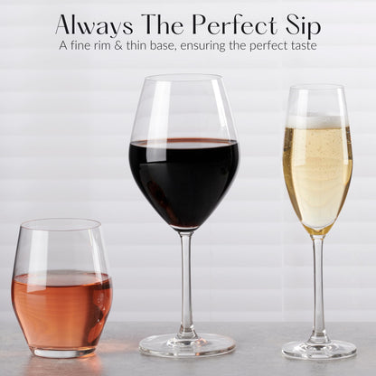 Anchor Hocking 21 Ounce Red Wine Glasses Set