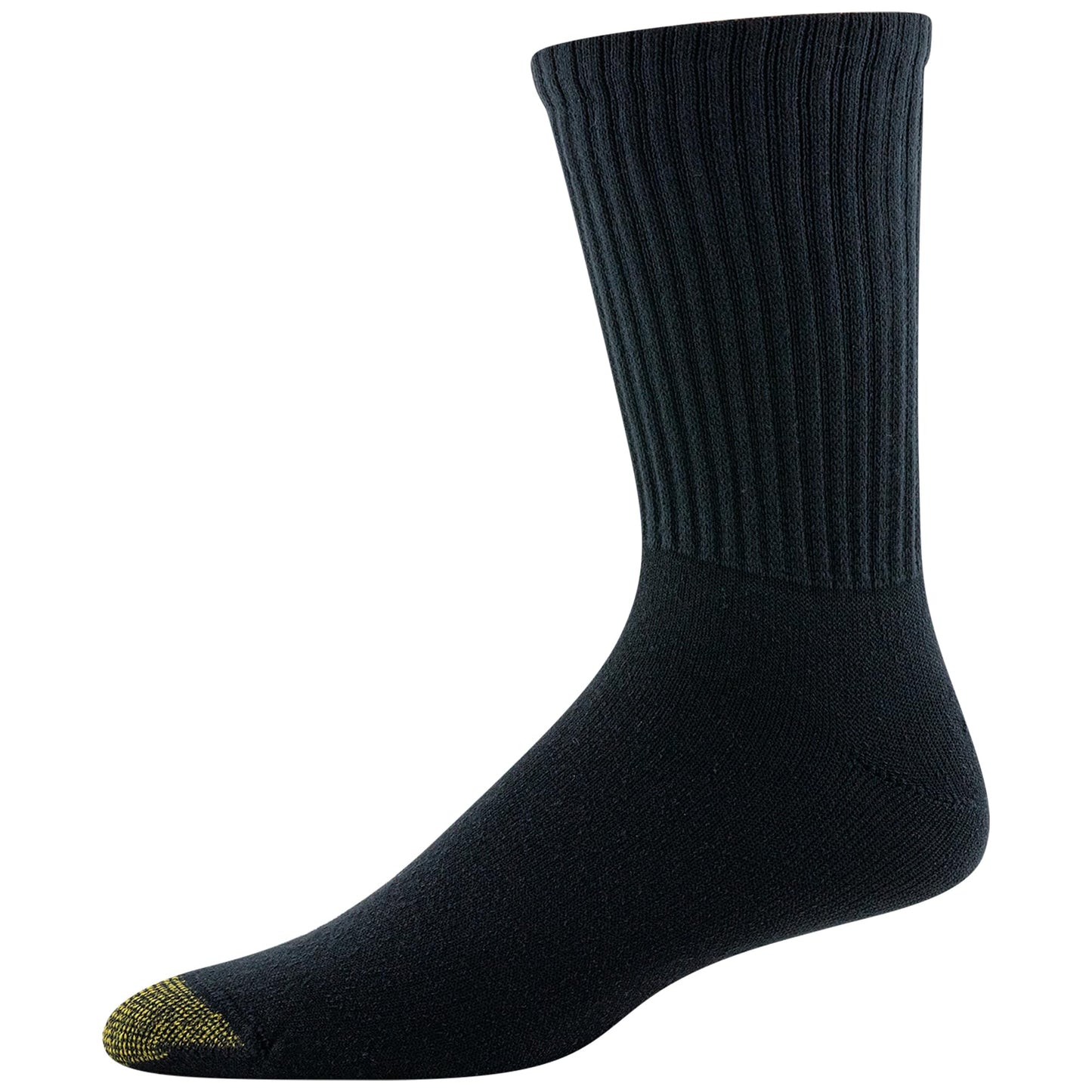 GOLDTOE Men's Cotton Blend Athletic Crew Socks