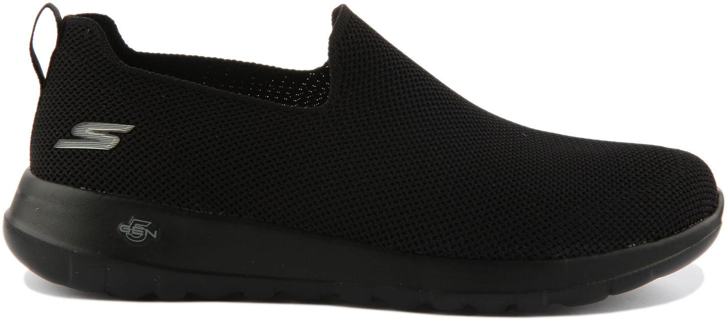 Skechers Men's Go Walk Max-Athletic Air Mesh Slip on Walkking Shoe Sneaker,Black/Black/Black,9.5 M US