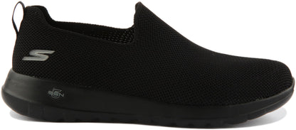 Skechers Men's Go Walk Max-Athletic Air Mesh Slip on Walkking Shoe Sneaker,Black/Black/Black,9.5 M US