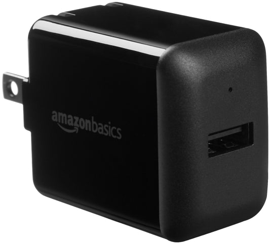 12W USB-A Wall Charger by Amazon Basics