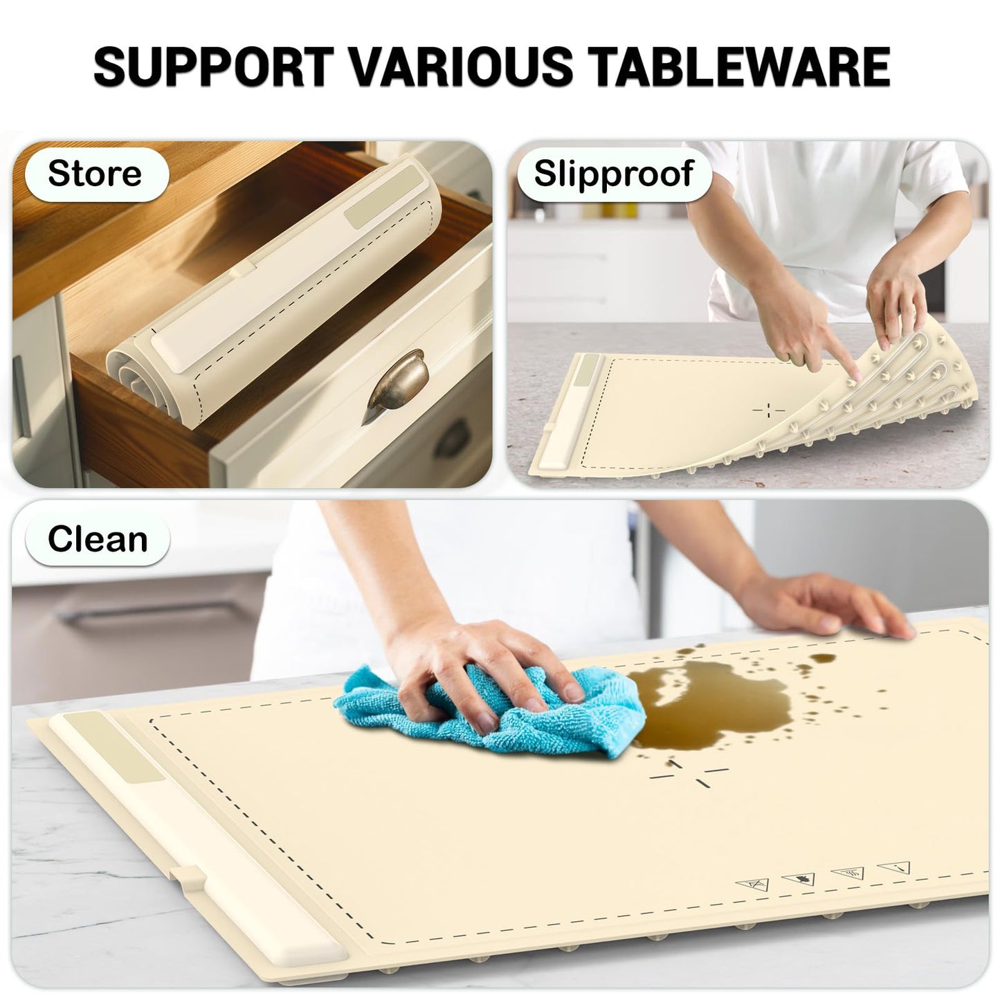 Electric Warming Tray with 3 Temperature Settings