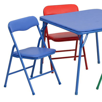 Flash Furniture Kids 5-Piece Folding Table Set
