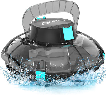 Cordless Robotic Pool Cleaner for Above-Ground Pools
