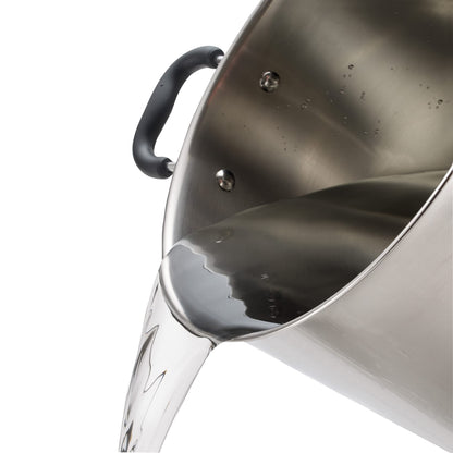 T-fal Specialty Stainless Steel Stockpot 12 Quart Oven Safe 350F Pots and Pans, Cookware Silver