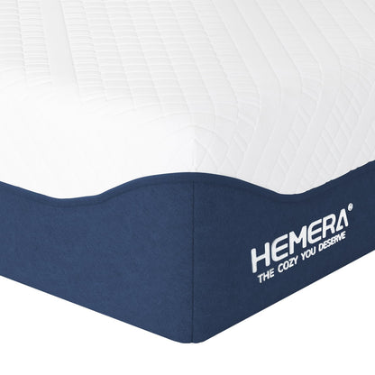 HEMERA 12" Green Tea Gel Memory Foam Mattress