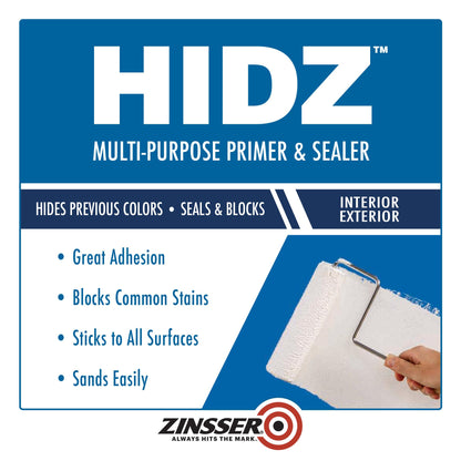 4 Pack Zinsser Multi-Purpose Primer and Sealer, Quart