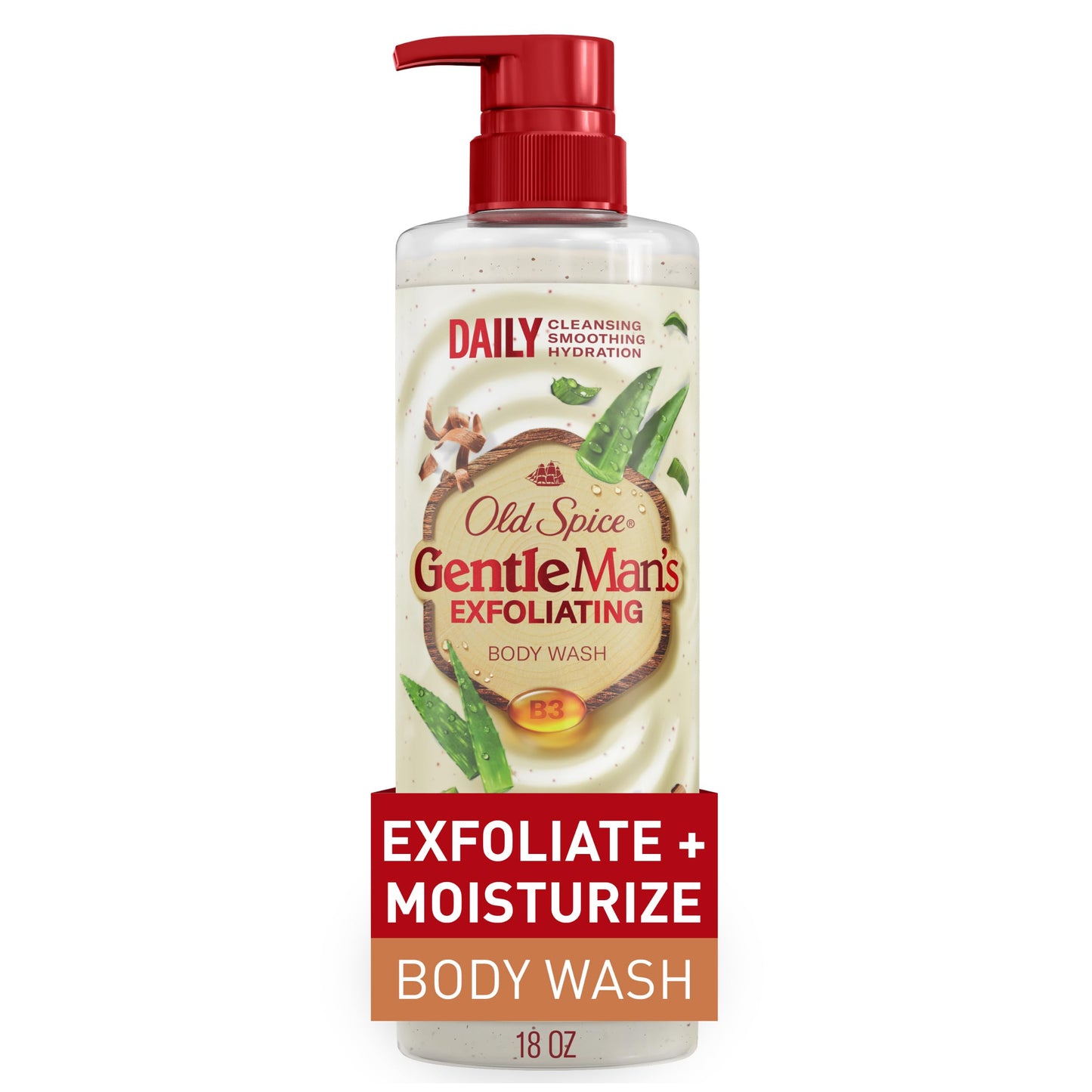 Old Spice Exfoliating Body Wash with Moisturizer