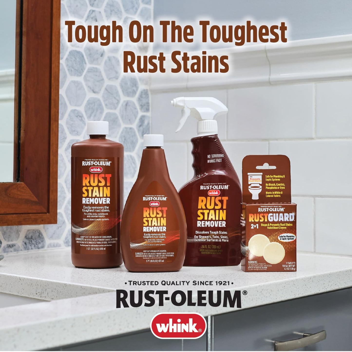 Rust-Oleum Heavy-Duty Rust Stain Remover, 32 oz