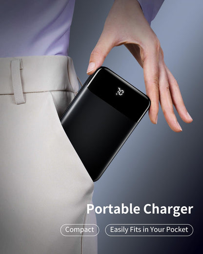 20000mAh High-Speed Power Bank with USB-C Cable