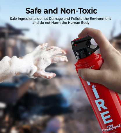 Fire Extinguisher Kit for Home and Car