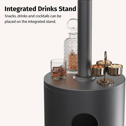 48,000 BTU EAST OAK Patio Heater with Wheels