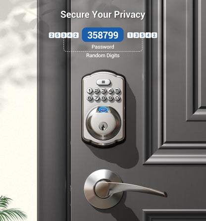 Veise Keyless Fingerprint Door Lock Set